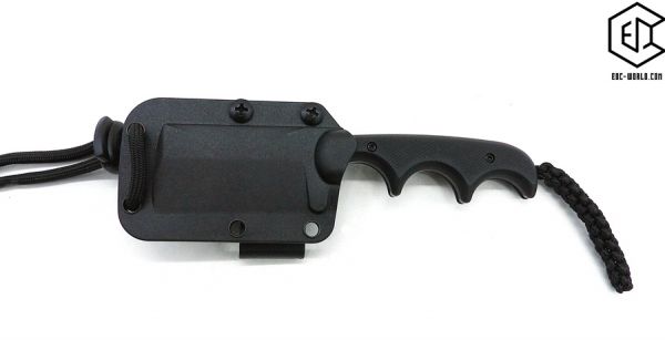 CRKT® : Minimalist Cleaver Blackout Neck Knive